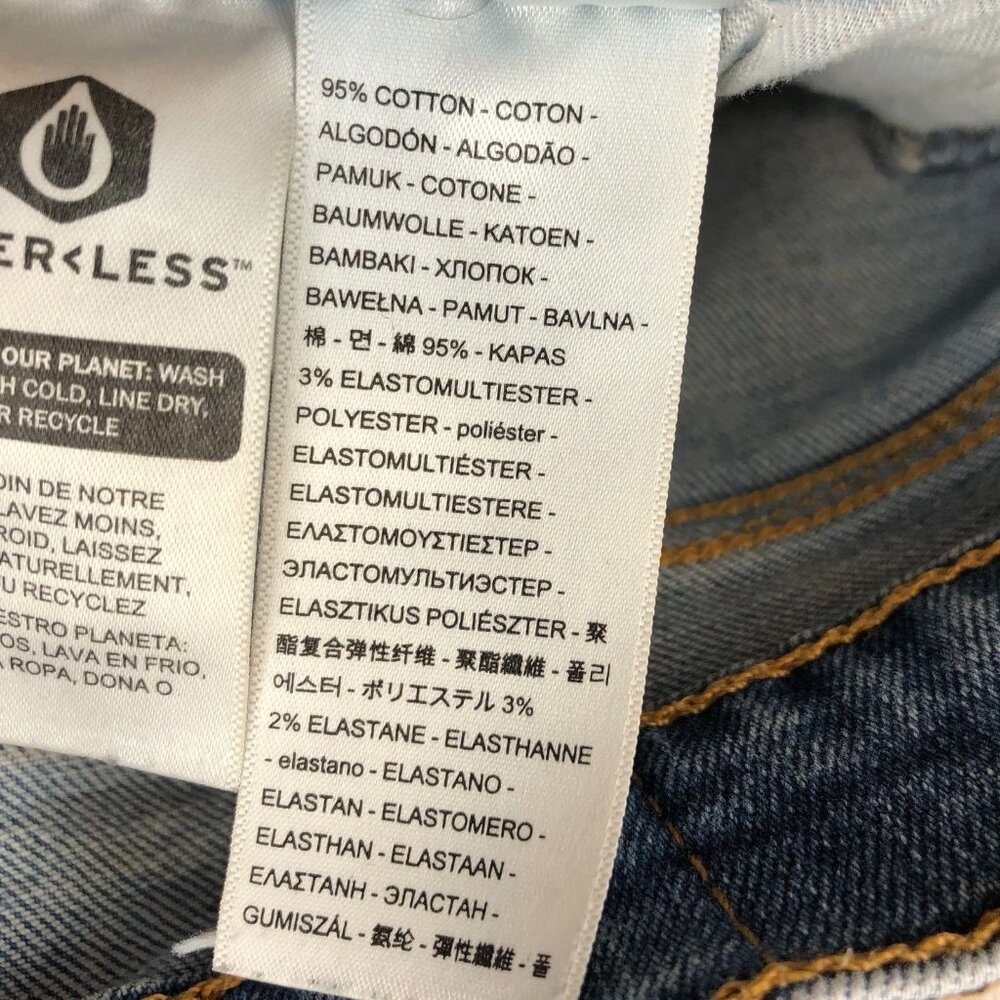 Levis Mens 505 Jeans 38x30 Straight Leg Classic Casual Denim Relaxed Fit Blue - Picture 8 of 12
